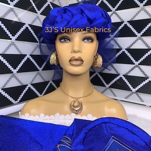 Butterfly twisted headband Aso Oke| Autogele Gele Aso oke| Yoruba wedding outfit | Women gele| Pre tied Gele