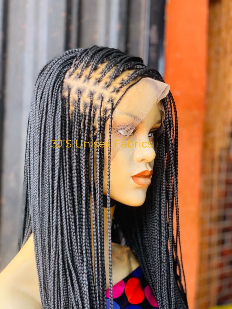 Cornrow Braided Wig, African Frontal Braided Wig| Women’s Lace Wig| Bob ...