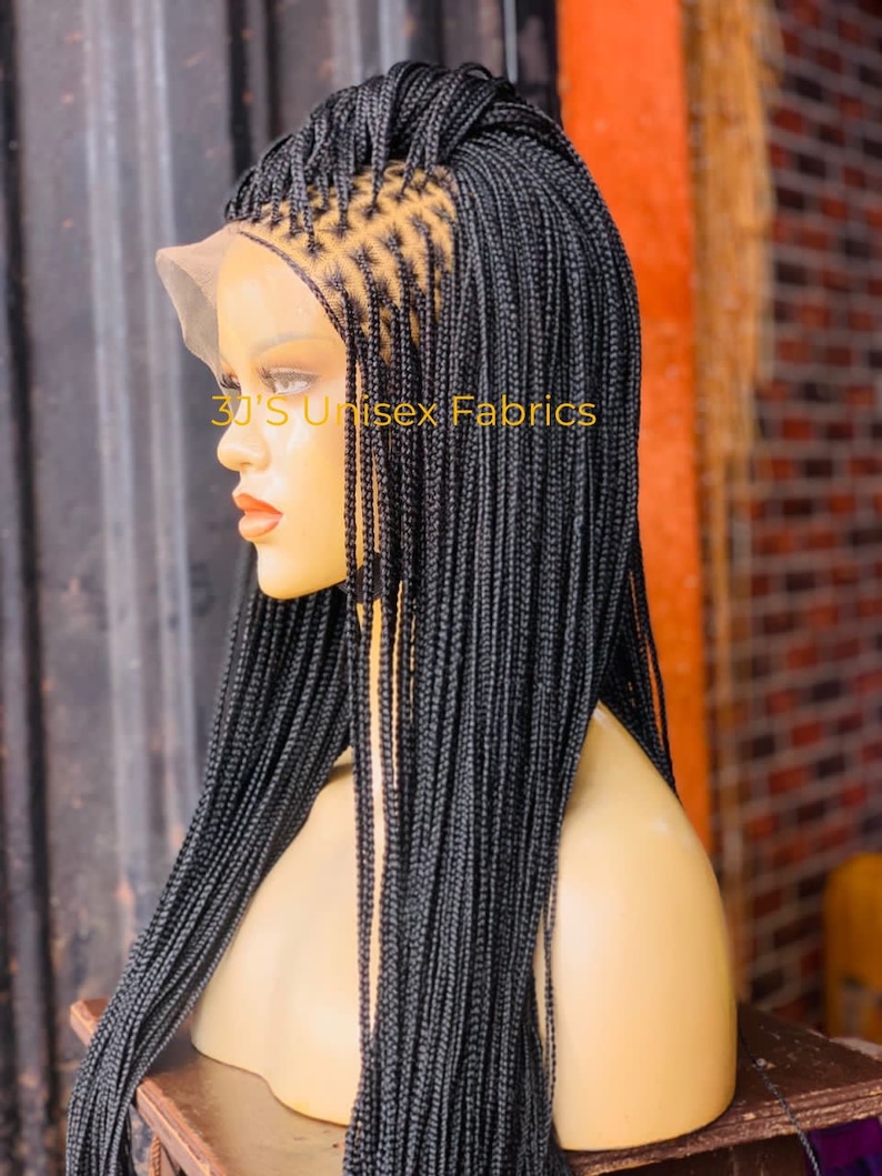 Cornrow Braided Wig, African Frontal Braided Wig| Women’s Lace Wig| Bob ...