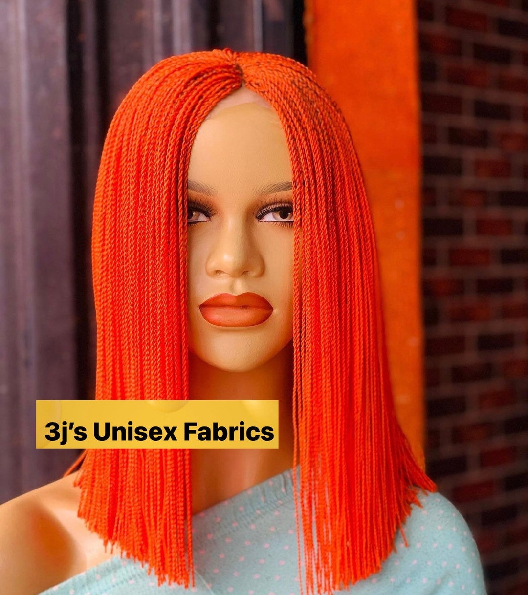 Cornrow Braided Wig, African Frontal Braided Wig Womens Lace Wig Etsy