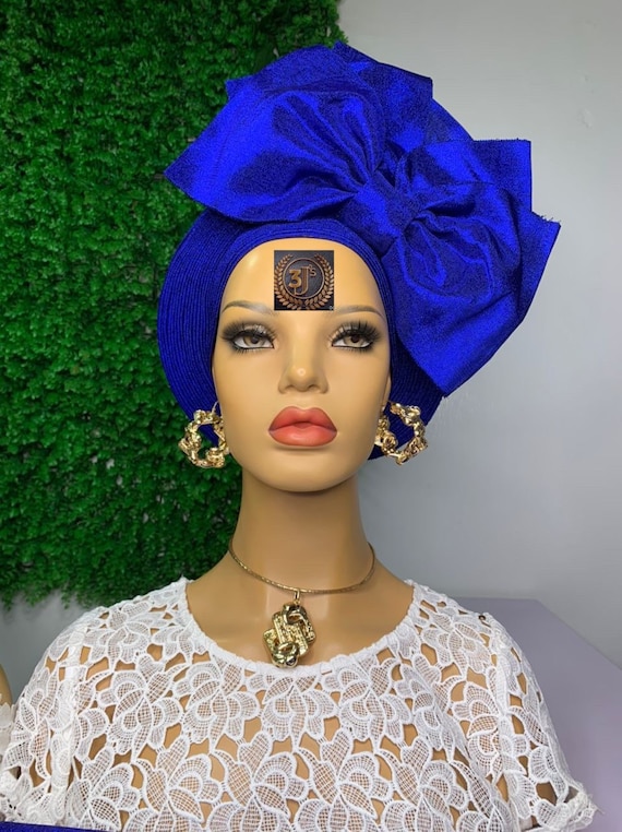 So Oke Auto Gele and Shoulder| Prettied Gele| Ready to Wear  display picture 2