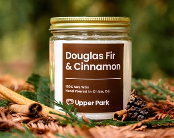 Douglas Fir & Cinnamon Candle 8oz