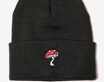 Amanita Mushroom Beanie