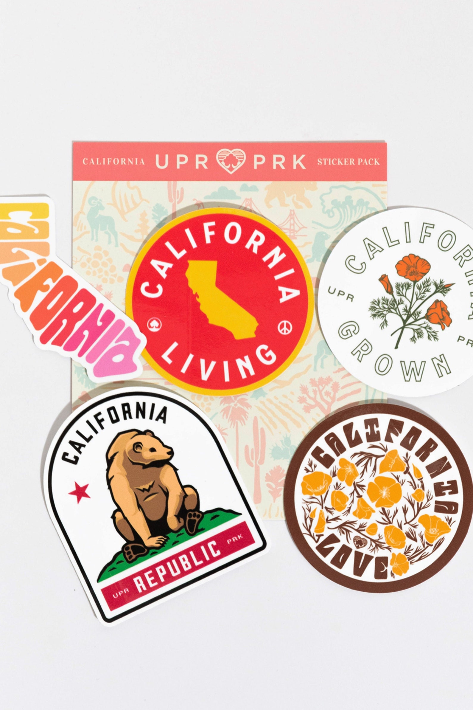 California Sticker Pack - Etsy