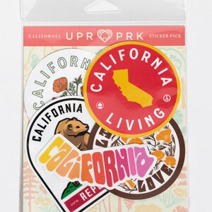 California Sticker Pack - Etsy