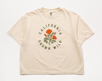 California Grown Wild Washed Boxy Tee