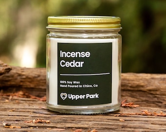 Incense Cedar Candle 8oz