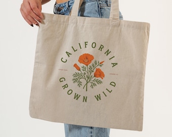 California Grown Wild Tote Bag