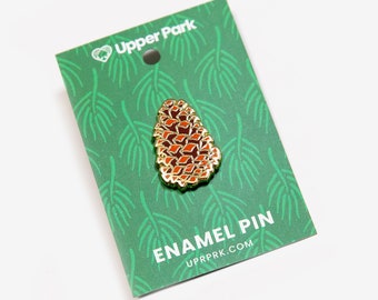 Pine Cone Enamel Pin