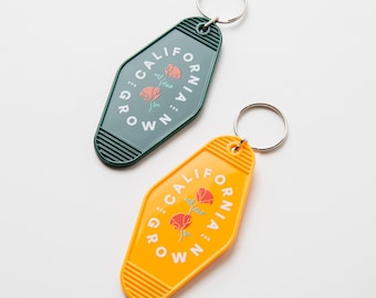 Motel California Grown Keychains