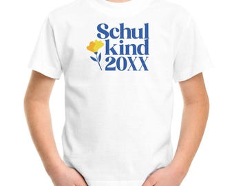 MoonWorks Kinder T-Shirt 'Bye Bye Kindergarten' – Einschulungsgeschenk, 100% Baumwolle