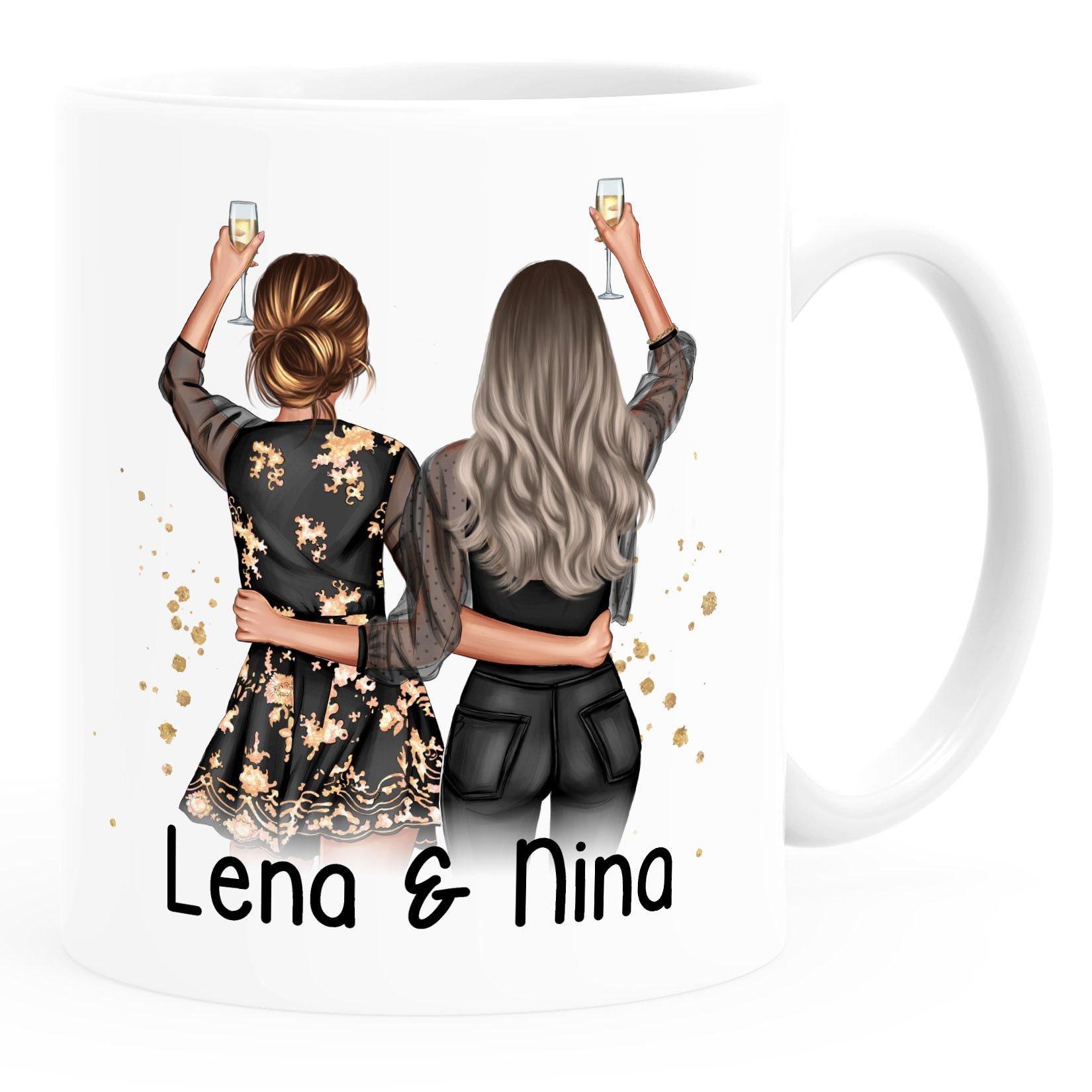 Cup Best Friend Personalized Gift Best Sister Mama Friendship image