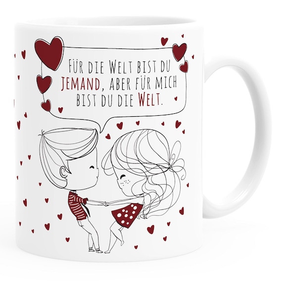 Taza de café personalizada pareja pareja con mensaje de amor regalo de amor  novia hombre SpecialMe® -  México