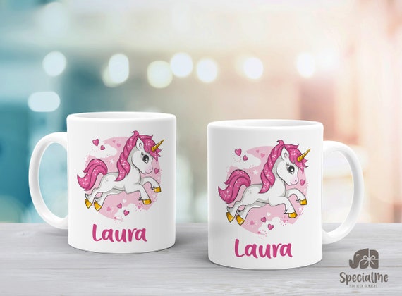 Unicorn Cup, Kid Cup, Girl Cup, Unicorn Mug, Personalized Kids Cup