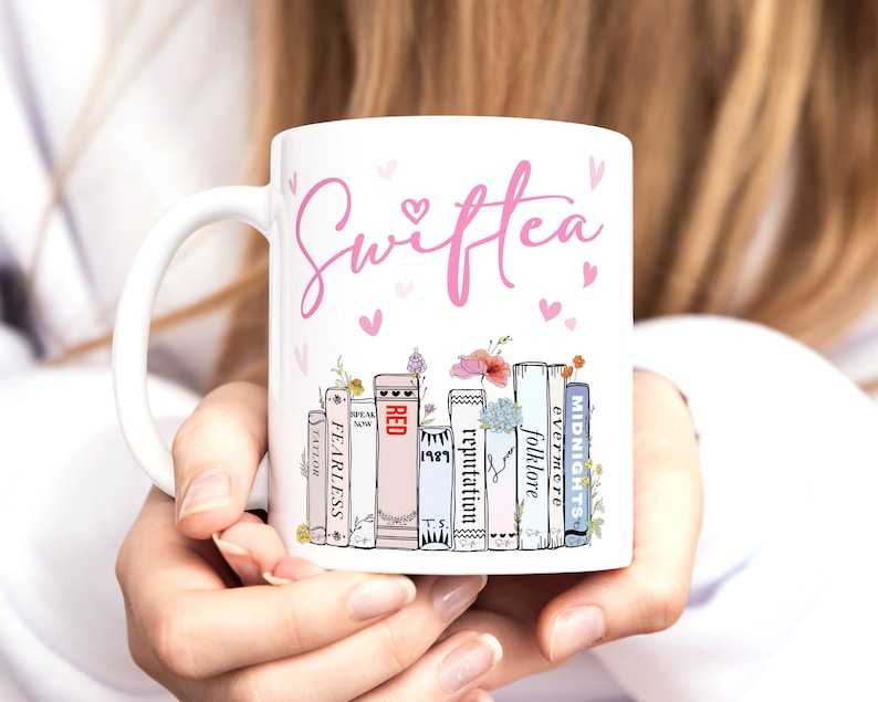 Tasse Musik Fan Swiftea Geschenk personalisiert mit Namen Best of Album Geschenkidee Freundin Kollegin Familie SpecialMe® Bild 10