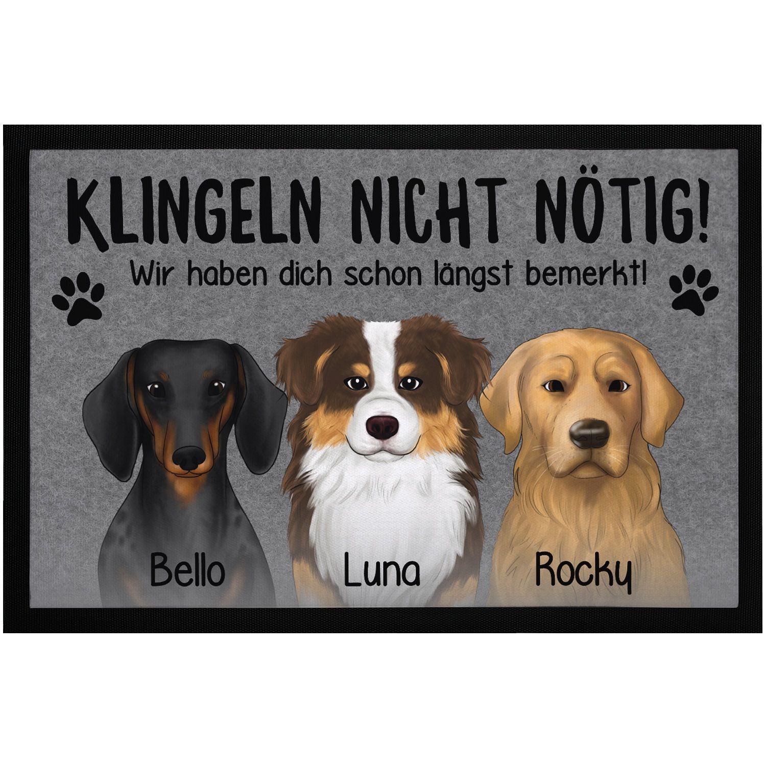 Fußmatte hund