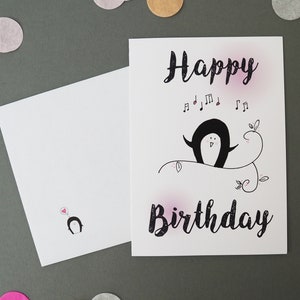 Cartão de aniversário A6