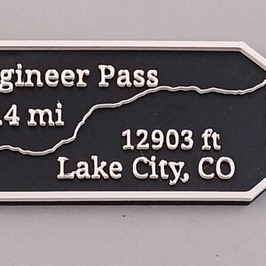 Maverick's Trail badge Engineer Pass offroad 4x4 Hiking biking adventure Colorado Challenge Trail Lake city Ouray image 3