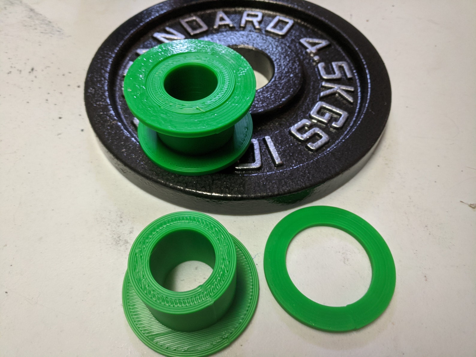 Olympic to Standard Barbell Dumbbell Weight Plate Adapters 2in Etsy