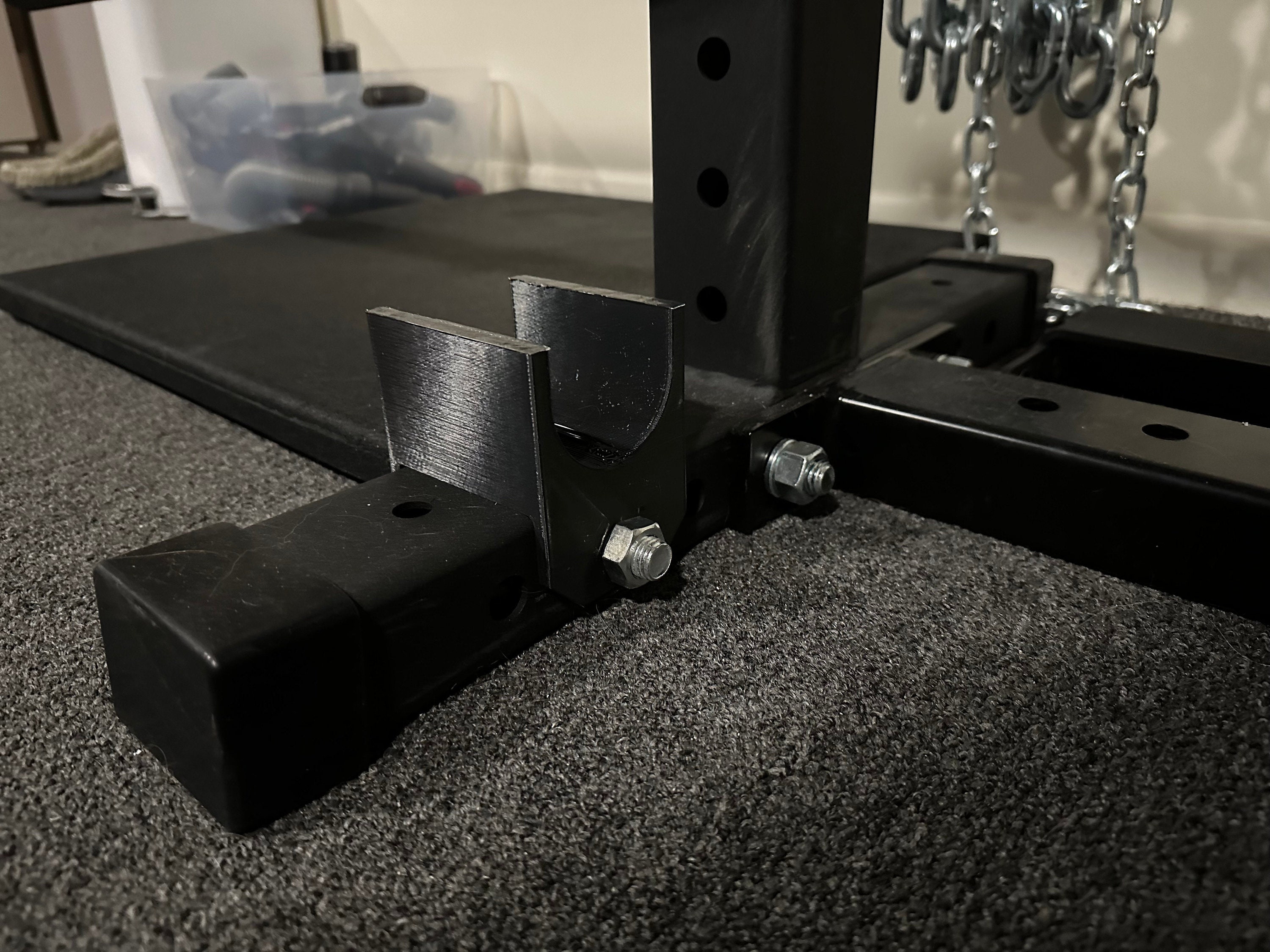 Swiss Power Rack Top or Bottom Power Rack Barbell Storage Mounts Horizontal Olympic ...