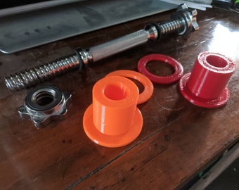 Adattatori per piastre pesi con manubri da bilanciere olimpico a standard 2 pollici 50 mm 1 pollice 1,15 pollici 30 mm 25 mm