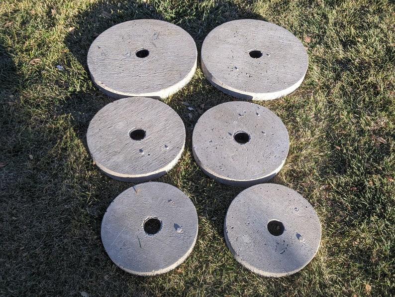 Cement Gym Weight Plate Molds 3D Printed Barbell or Dumbbell Etsy
