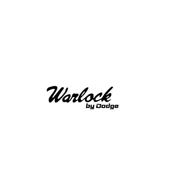 Warlock script .svg file for Classic Dodge Ram adult toy trucks