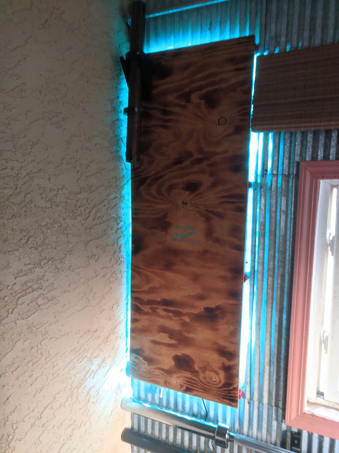 Wall mount spacers picture frames plywood pegboard art and Etsy