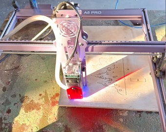 デジタルファイル AtomStack A5 エアアシストとノズルカバー DIY