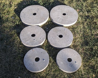 Digital files .stl .obj files to 3D print Concrete weight molds 5LB 10LB 25LB 45LB most common Imperial pounds Cement