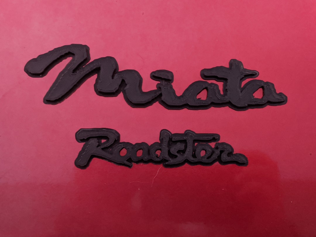 Digital File 3D Printer Badge Emblem for Mazda Miata - Etsy