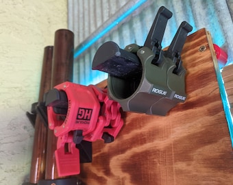 Soporte de pared para guardar pasadores de banda de resistencia, soporte para barra, soporte para sentadillas, gimnasio en casa, gimnasio en el garaje, placa de cambio de clavijas de gimnasio
