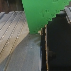 Depth gauge jig for table saw router table wood working DIY tool