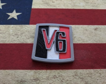 3D Printed replacement emblem for Jeep 1966-1971 Cj5 Cj6 Jeepster Commando Badge
