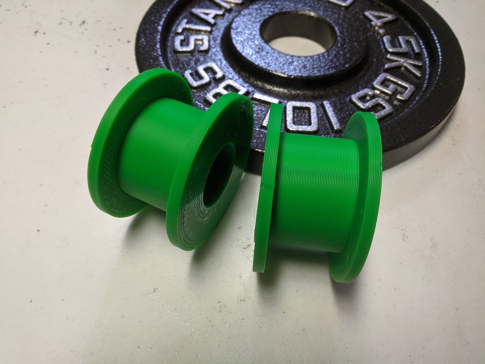 Olympic to Standard Barbell Dumbbell Weight Plate Adapters 2in Etsy