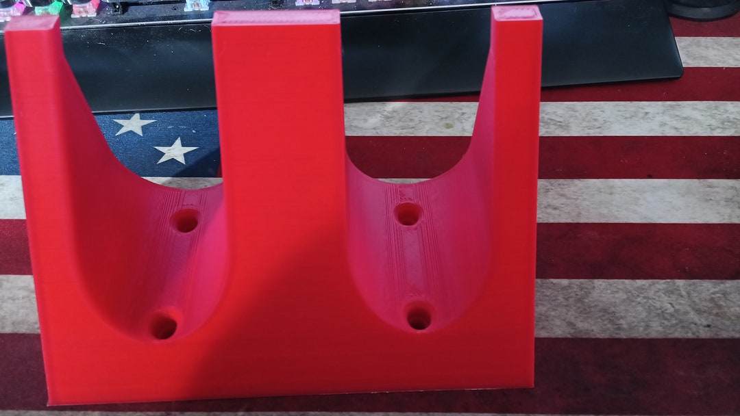 AXLE Bar Barbell Dumbbell Dual Vertical Wall Mount Various Colors Home