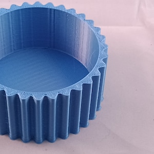 3D Print digital file Succulent planter pot corrugated