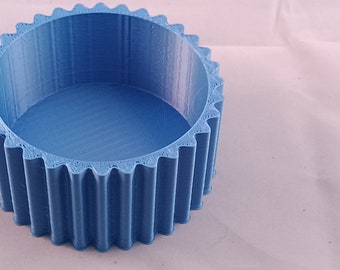 3D Druck digitale Datei Sukkulenten Übertopf gewellt