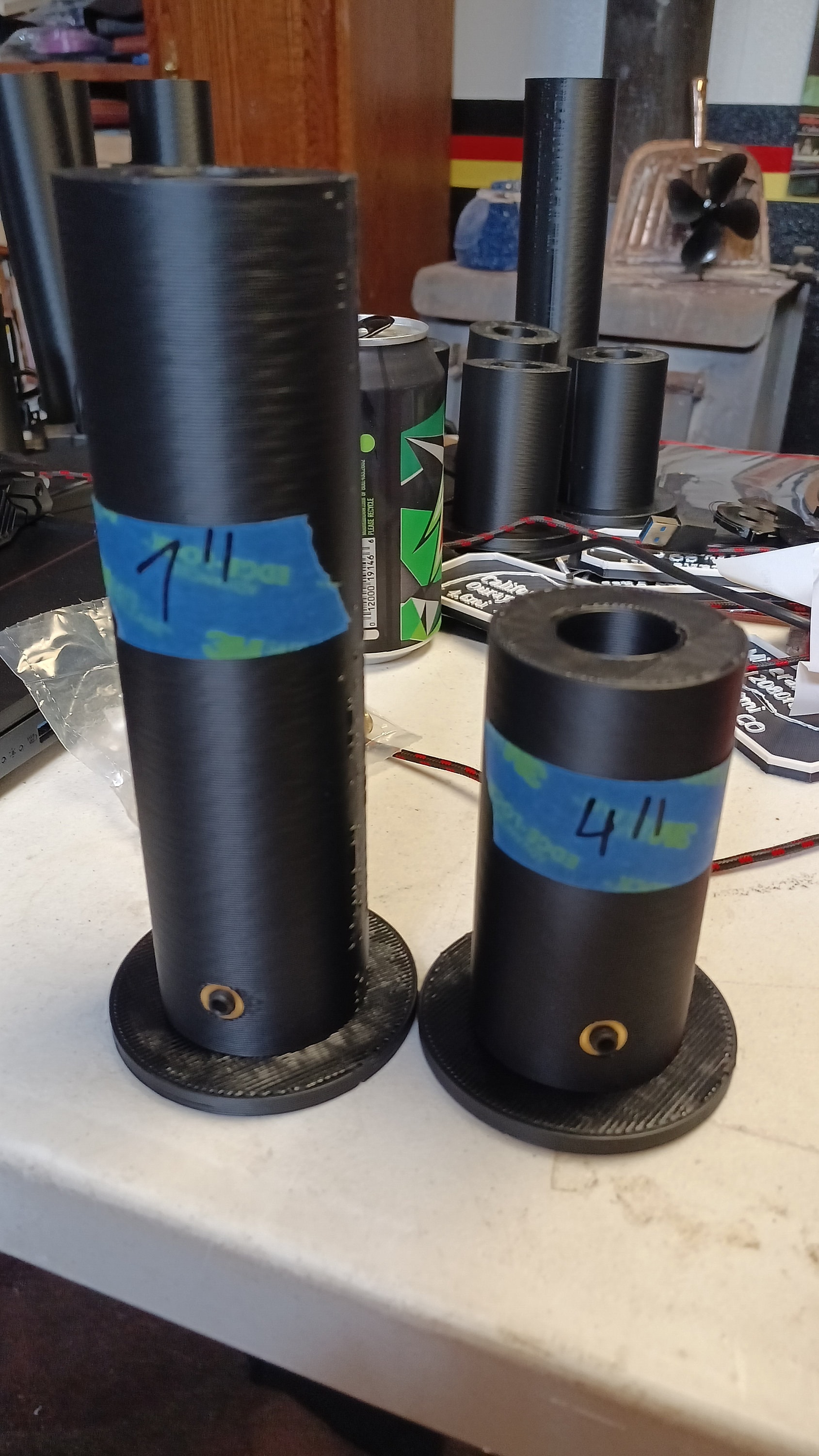 Giyofom 2PCS Hantelstangen Adapterhülse - Variable Durchmesserhülse 1 Zoll Auf 2 Zoll Für Fitness