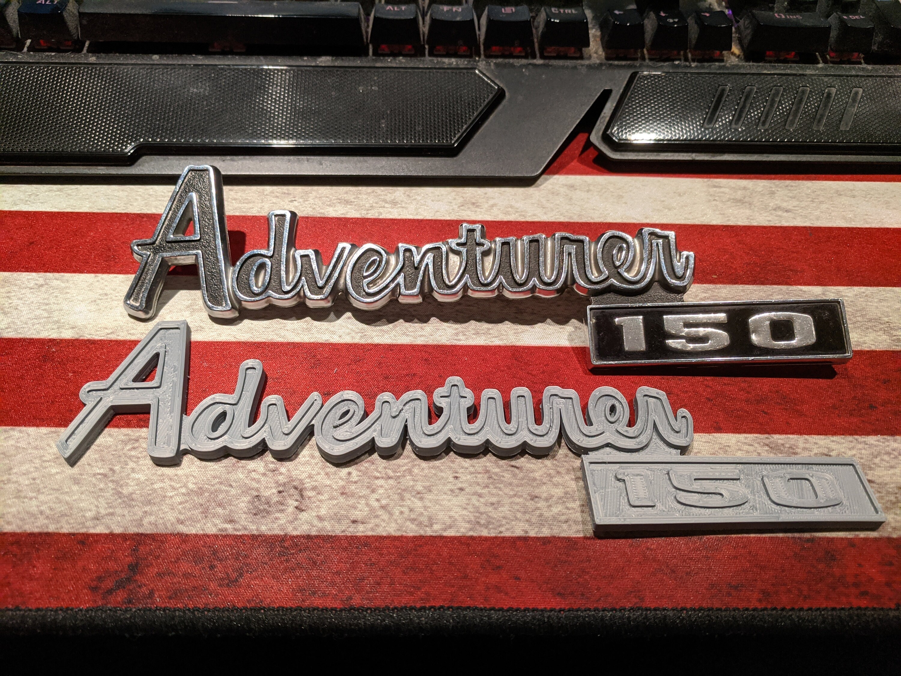 3d Printed Replacement Badge Emblem for Dodge RAM Lil Red