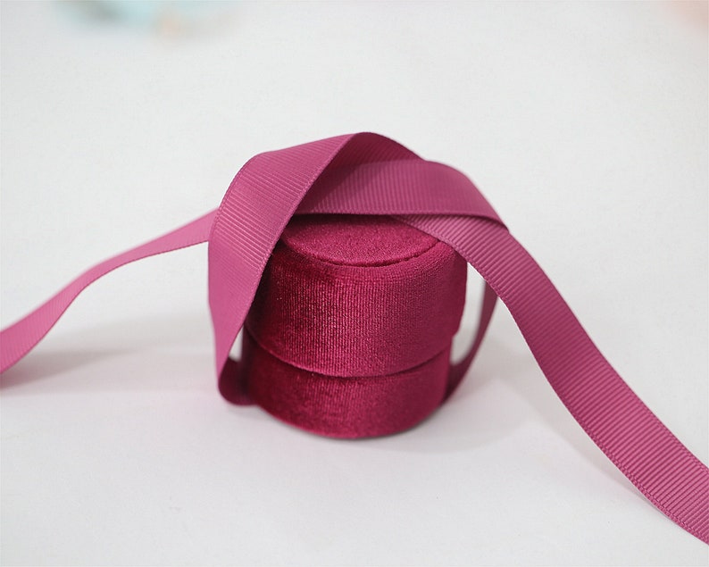 Red Wedding Ring Box Ring Box Velvet Engagement Holder Proposal Bow Butterfly Round Wedding Ring Case Valentine Gift Anniversary Ring