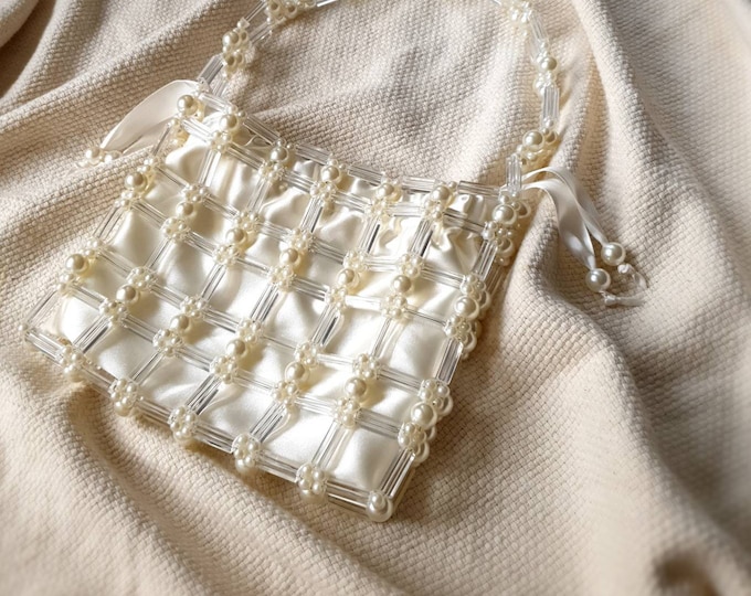 Clear Thoughts Pearl Handbag main image 0