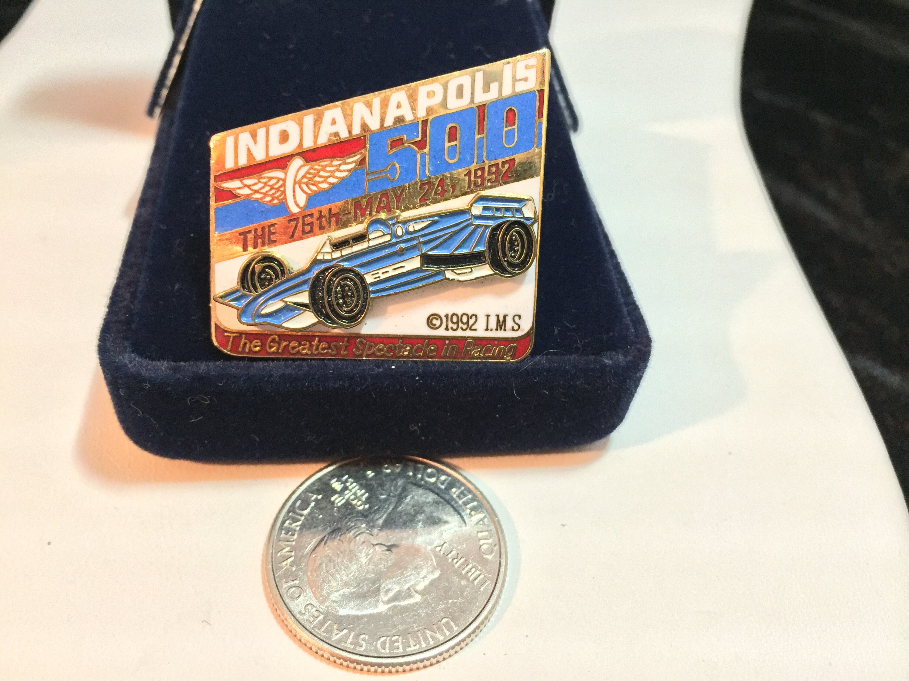 Vintage Indianapolis Raceway 1992 Lapel Pin 509 Etsy