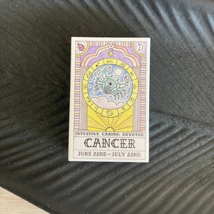 Zodiac Star Sign Matches - Cancer | Perfect for Candles, Incense, Sage etc. | Small gift, Stocking filler