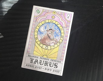 Coincidencias con el signo zodiacal Tauro / Ideal para velas, incienso, salvia, etc. / Pequeño obsequio, relleno de medias navideñas