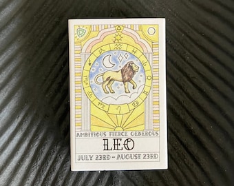 Partidos del Zodíaco Leo, Regalo Leo, Regalo pequeño, Relleno de medias, Signo estelar Leo, Partidos para velas, Regalo del signo estelar Leo, Regalo del Zodíaco, Regalo para ella