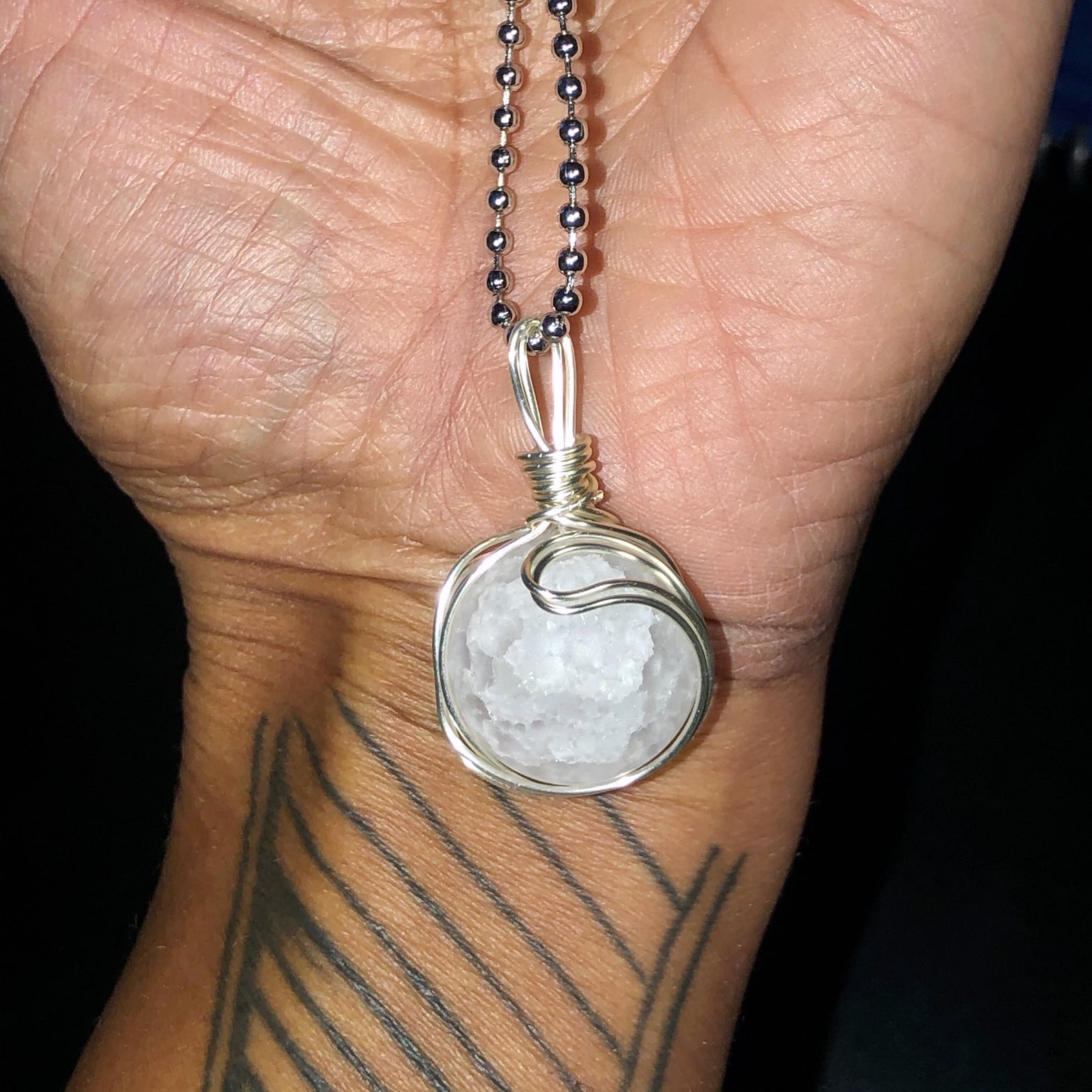 Handmade Quartz Crystal Stone Fortune Teller Etsy