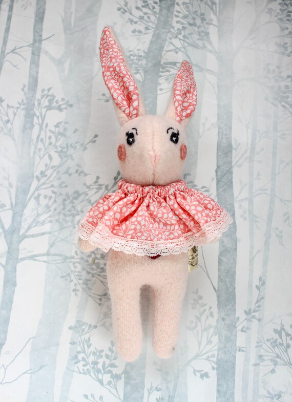 pink rabbit doll