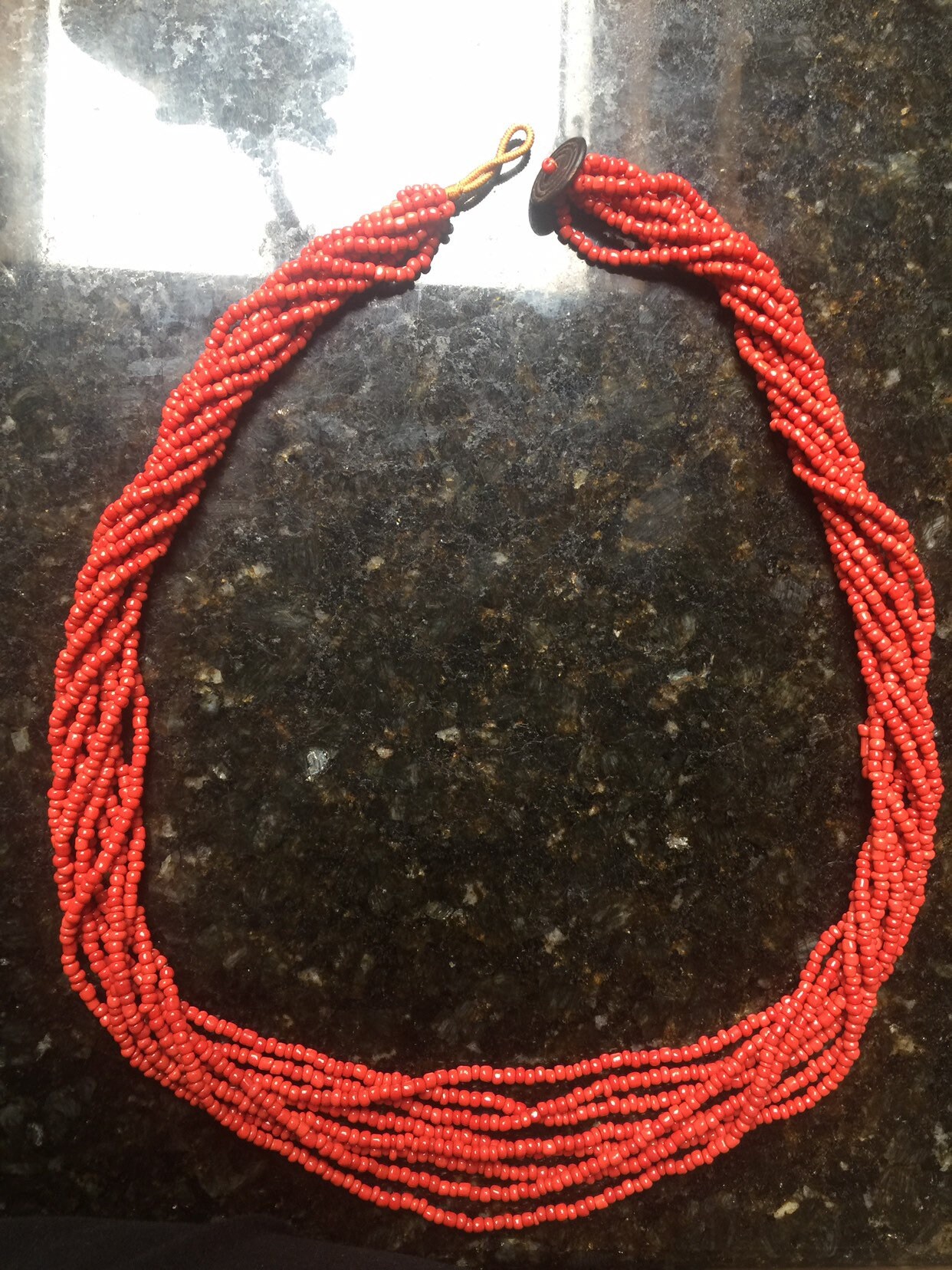 Authentic Red Coral necklace. Aka red coralNavajoChinese