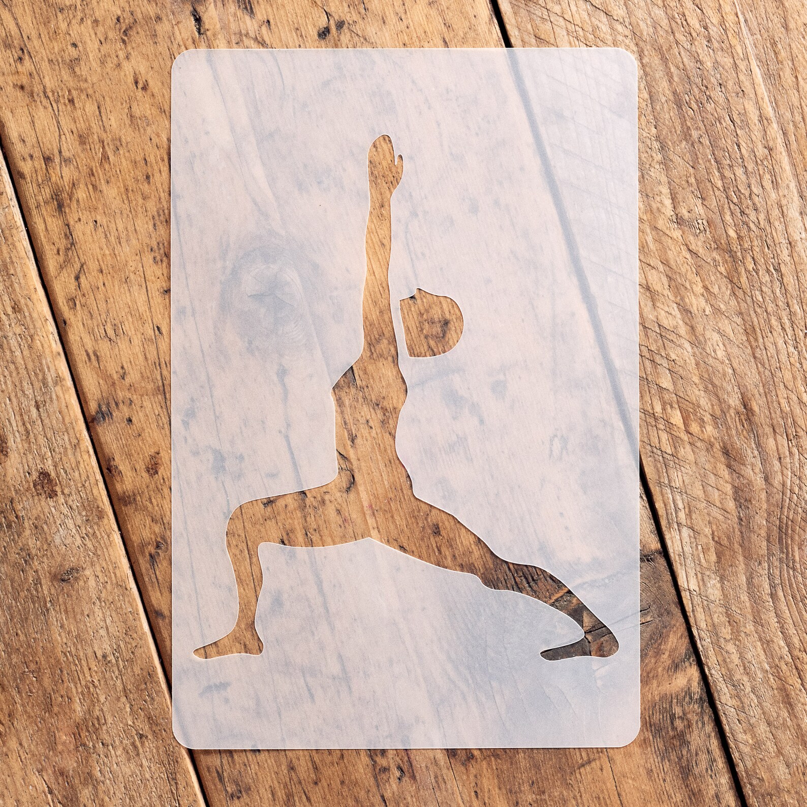 Yoga Pose Wall Stencils individual Poses - Etsy